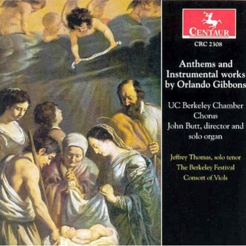 

CD диск Gibbons / Butt / Thomas / Uc Berkelky Chamber: Anthems & Instrumental Works
