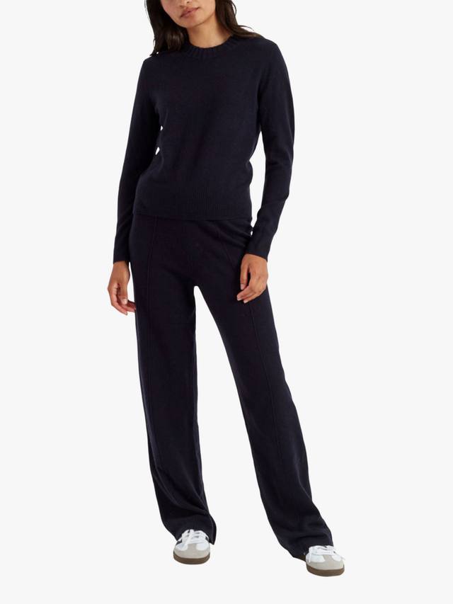 

Широкие джоггеры из смеси шерсти и кашемира Chinti & Parker, Navy