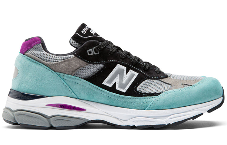 Беговые кроссовки New Balance 991.9 Made in England 'Light Tidepool' — фото 2