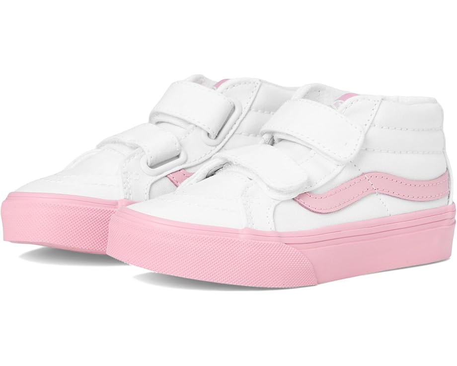 

Кроссовки Vans Kids Sk8-Mid Reissue V, цвет Pop Outsole Pink/Marshmallow