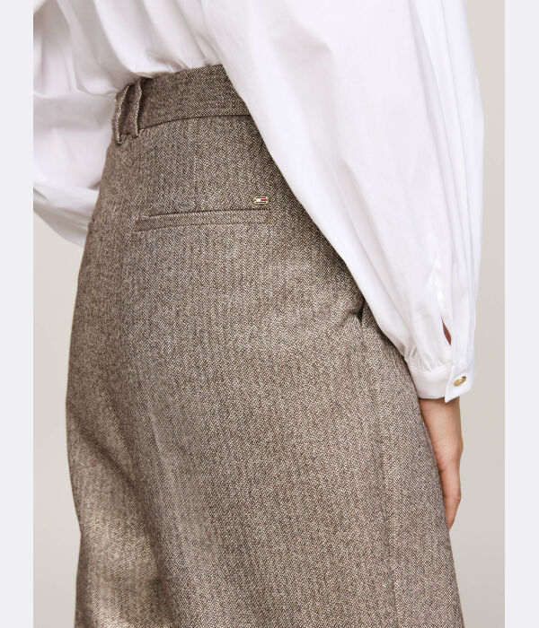 Брюки Flare fit Tommy Hilfiger, желтый — фото 4
