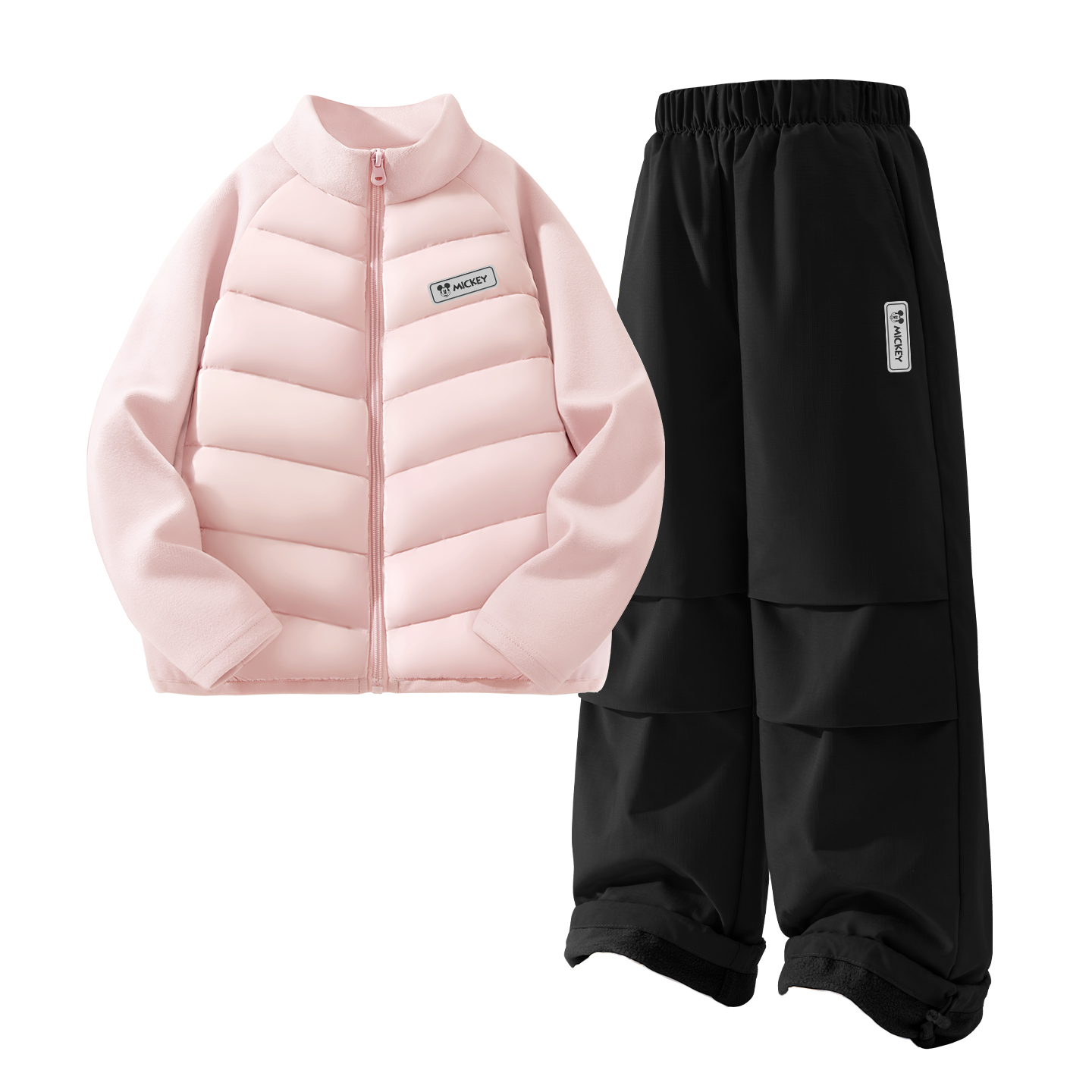 

Детская повседневная спортивная одежда Disney, розовый