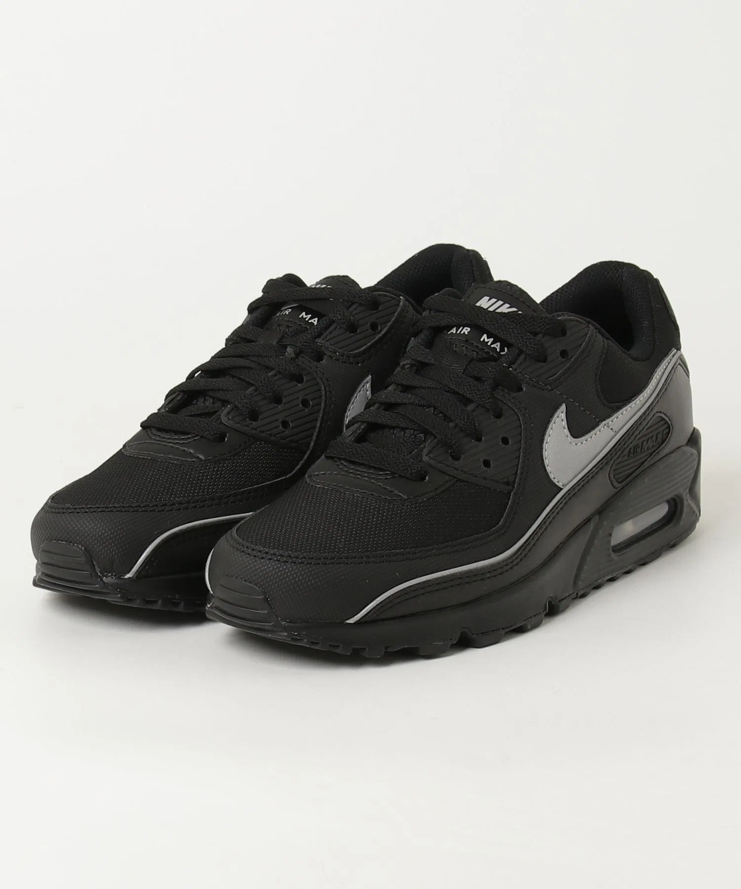 Мужские кроссовки NIKE Air Max 90 Premium чёрные