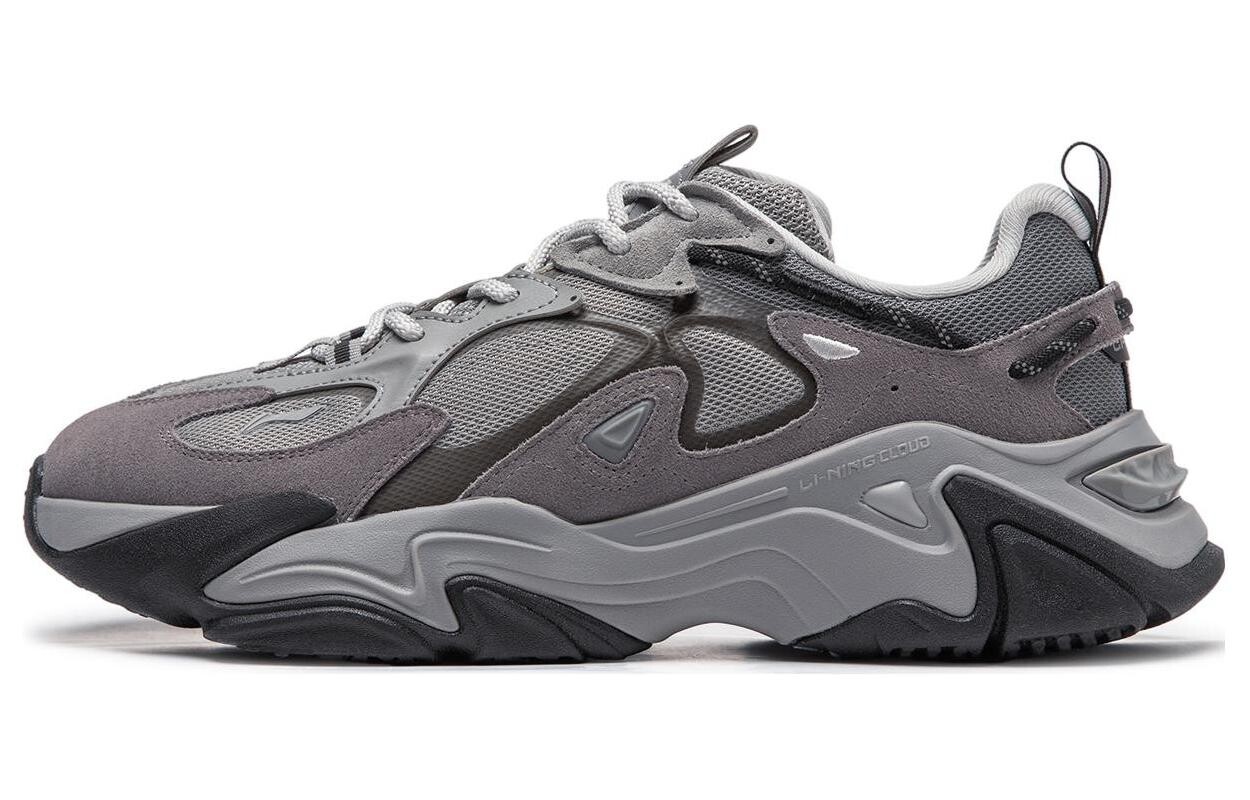 

Кроссовки LINING Lifestyle Shoes Men Low-top Gray, серый