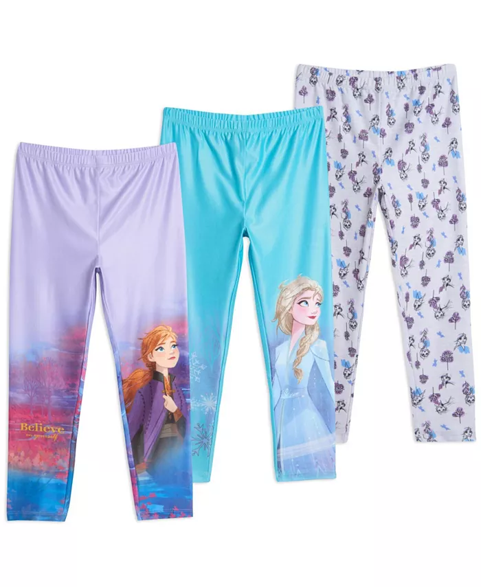

3 пары леггинсов Frozen, синий