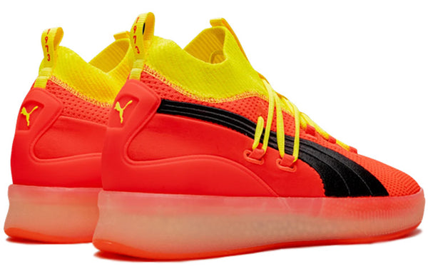 Кроссовки clyde court 'red blast' Puma, красный — фото 3