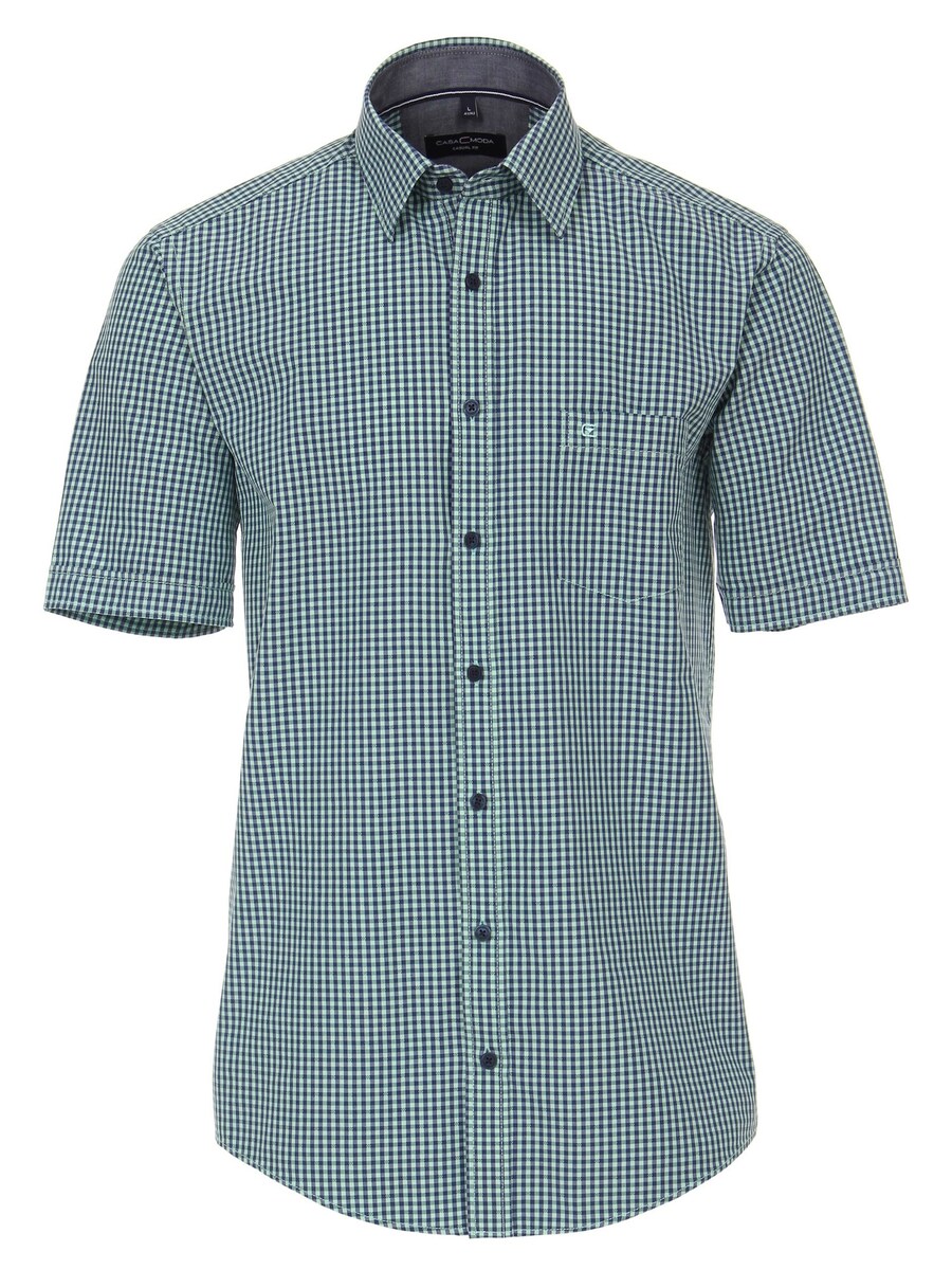 

Клетчатая рубашка CASAMODA Regular fit Button Up Shirt, зеленый