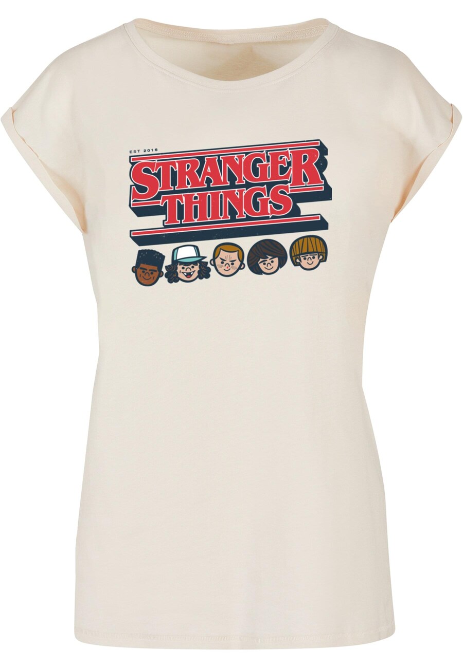 

Рубашка ABSOLUTE CULT Stranger Things - Caricature, песочный