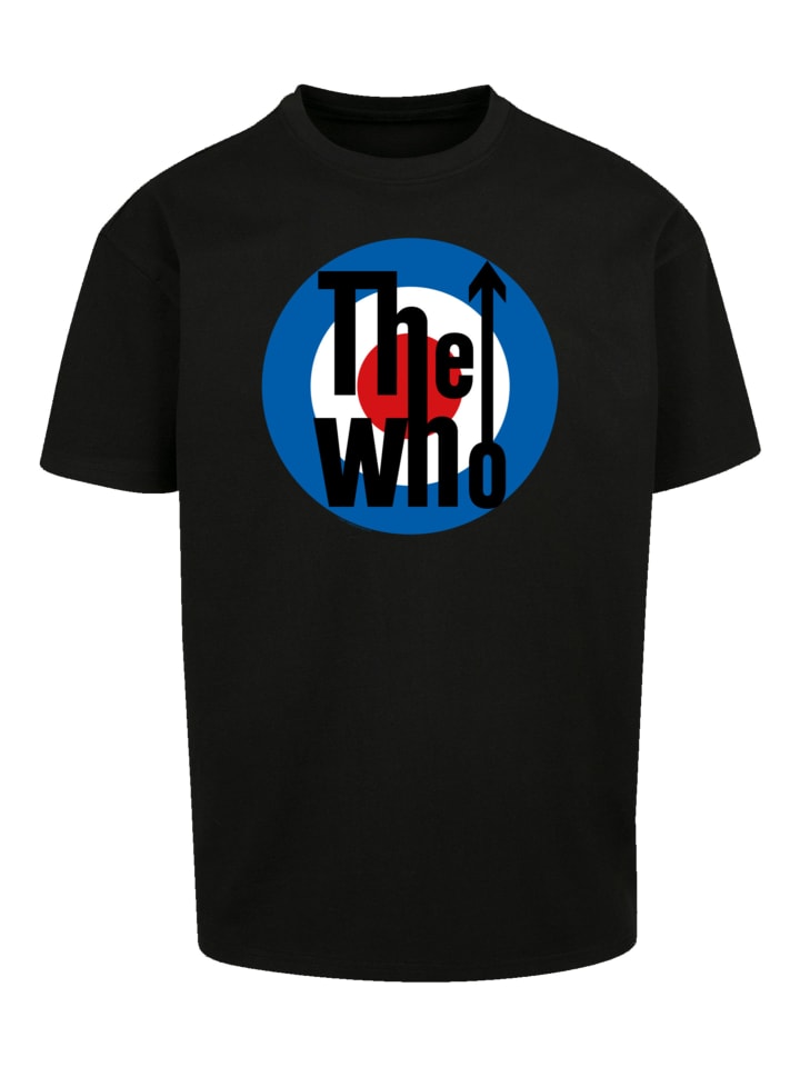 

Футболка F4NT4STIC Heavy Oversize T-Shirt The Who Target Classic, черный