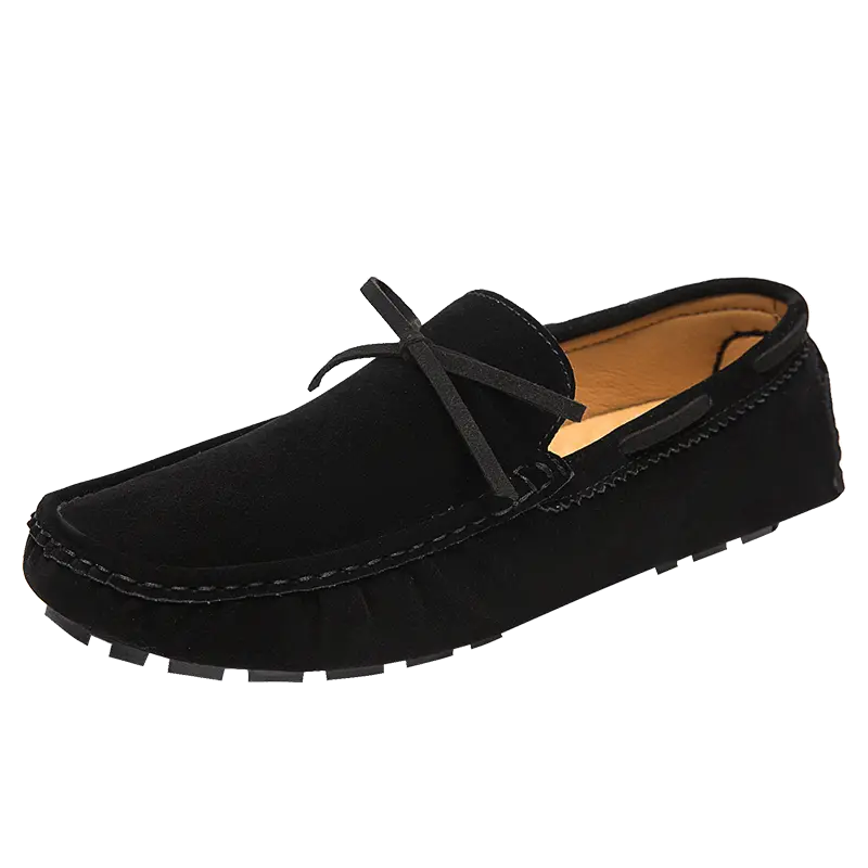 

KUPE Мокасины мужские черные, цвет Black