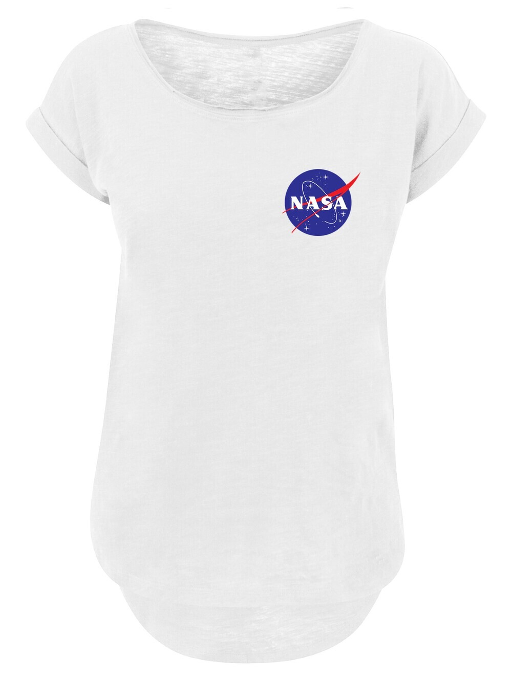 

Рубашка F4NT4STIC NASA Classic Insignia Chest Logo White, белый