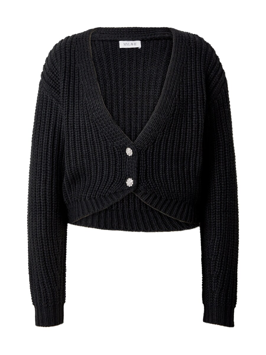 

Вязаный кардиган MYLAVIE by Sarah Harrison Knit Cardigan, черный