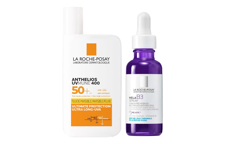 

Сыворотка жидкое солнцезащитное средство по уходу за кожей набор солнцезащитный крем 50мл + эссенция 30мл La Roche-Posay