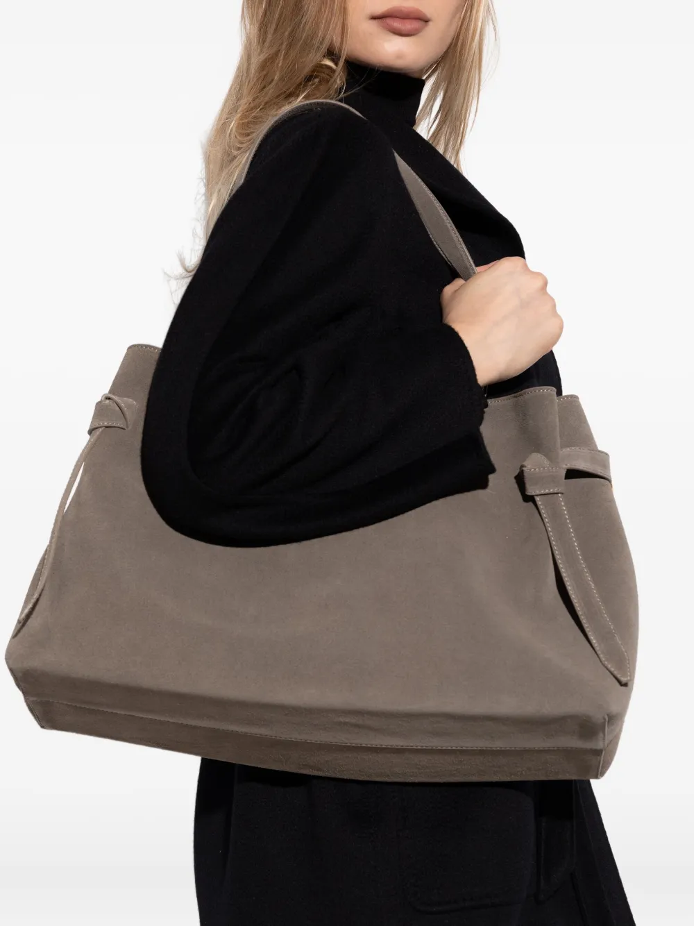 

Сумка-тоут Gyoza с завязками Yuzefi, коричневый