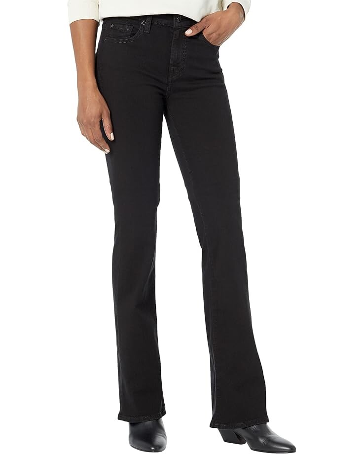 

Джинсы 7 For All Mankind B(air) Kimmie Bootcut in Rinse Black, цвет Rinse Black
