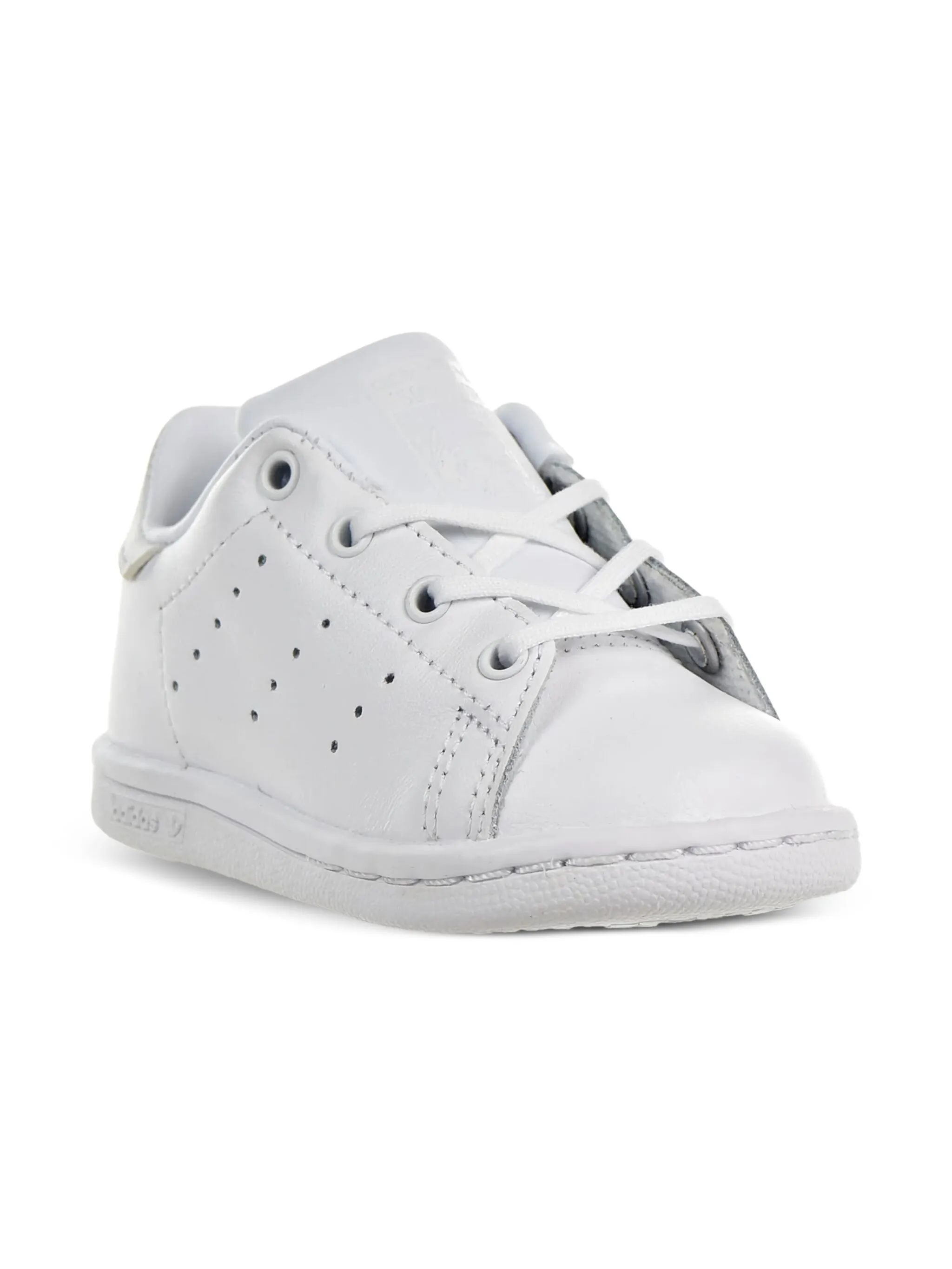 Кроссовки Stan Smith White/White Adidas Kids, белый — фото 2