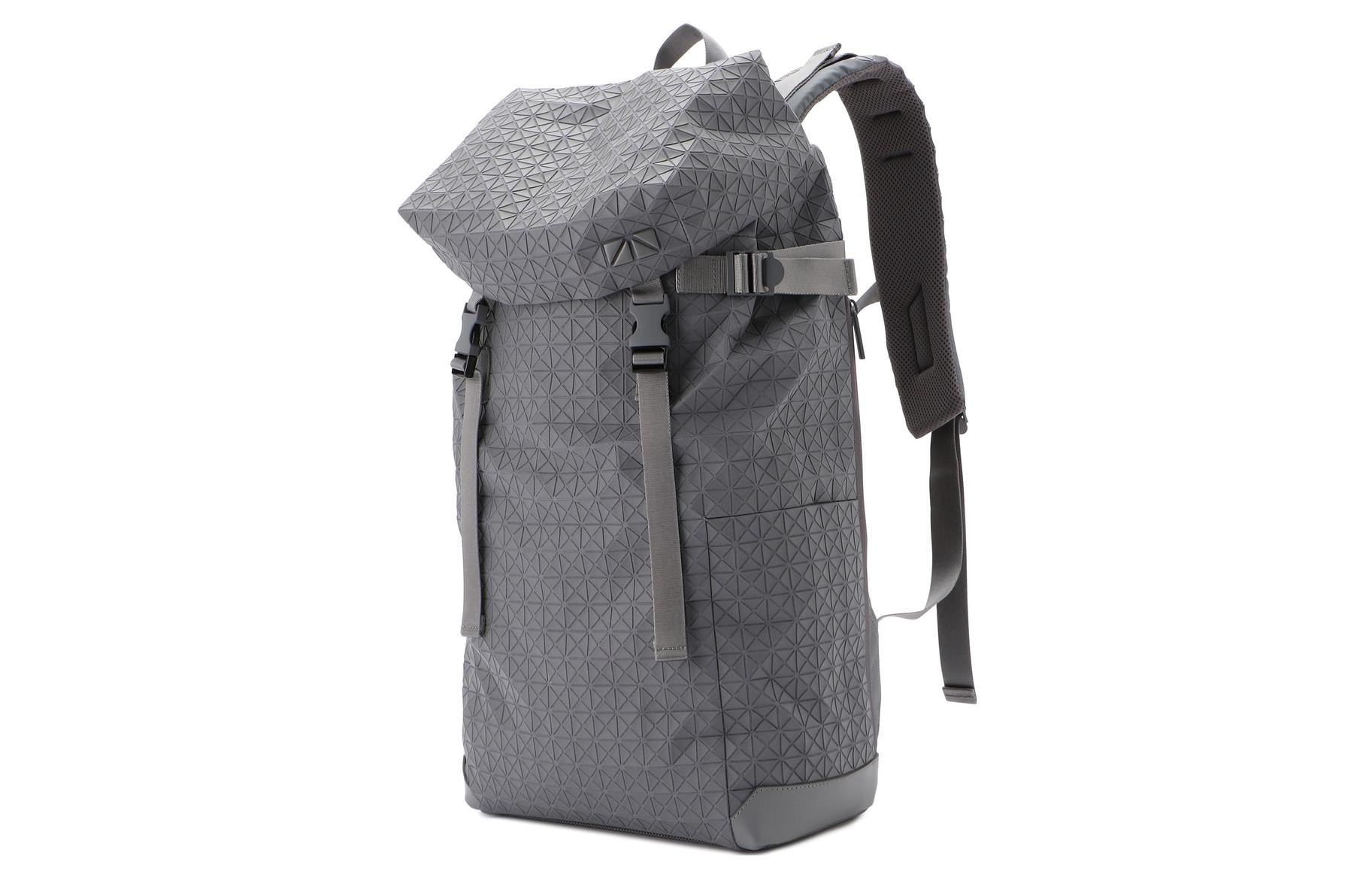 

ISSEY MIYAKE Рюкзак из кожи Kuro Cow Regular Unisex Gray