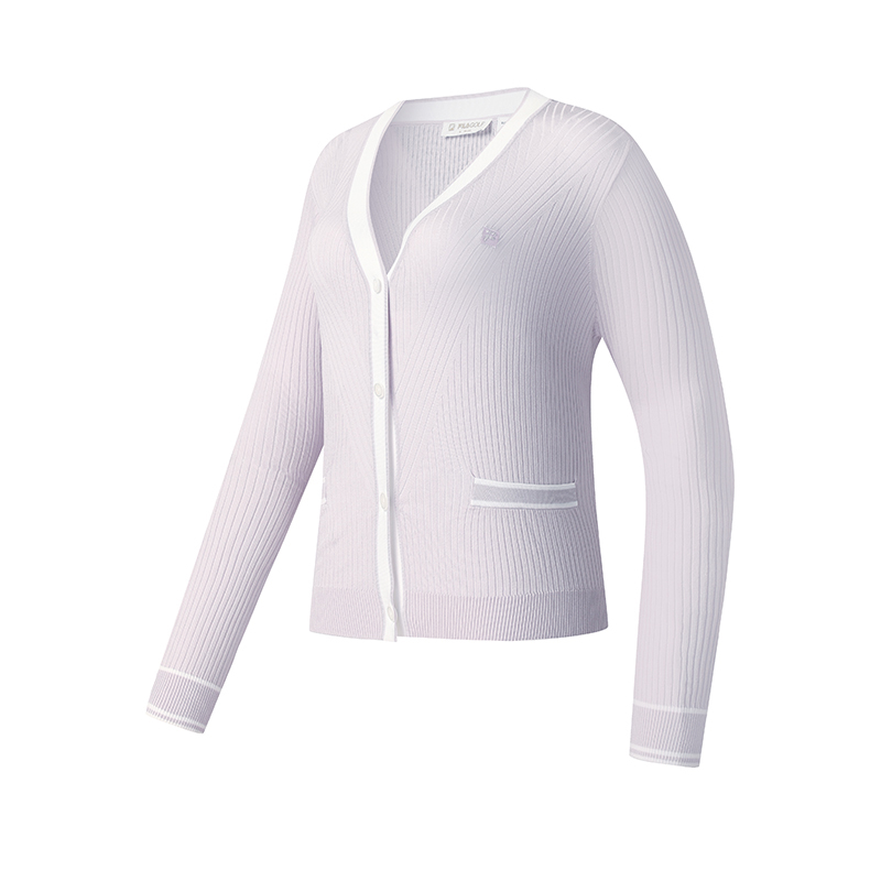 

FILA Golf Series вязаный свитер женский cloud garment purple