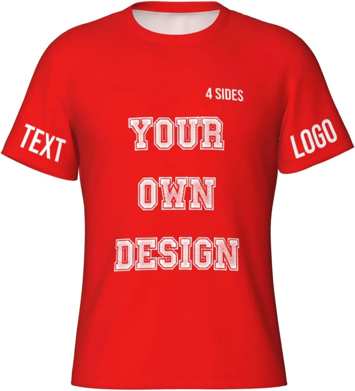 

Футболка с принтом и логотипом