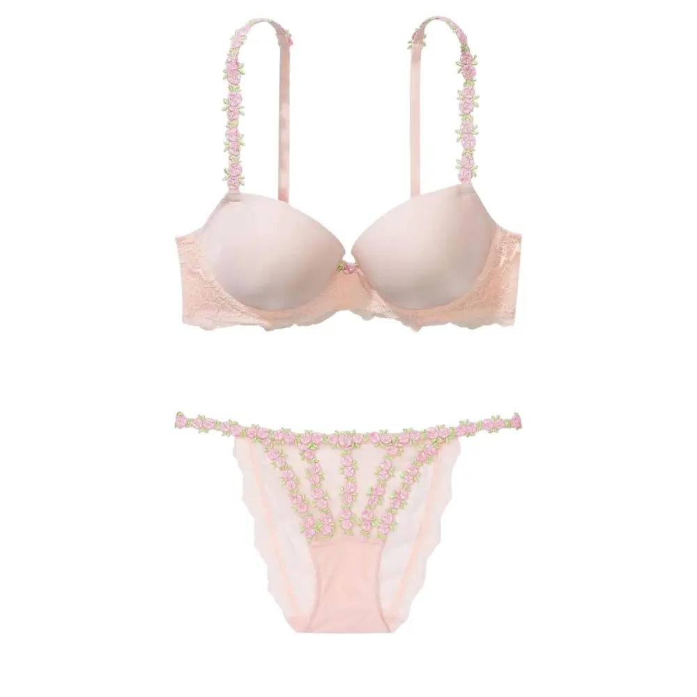 

Женский комплект нижнего белья Victoria's Secret, розовый