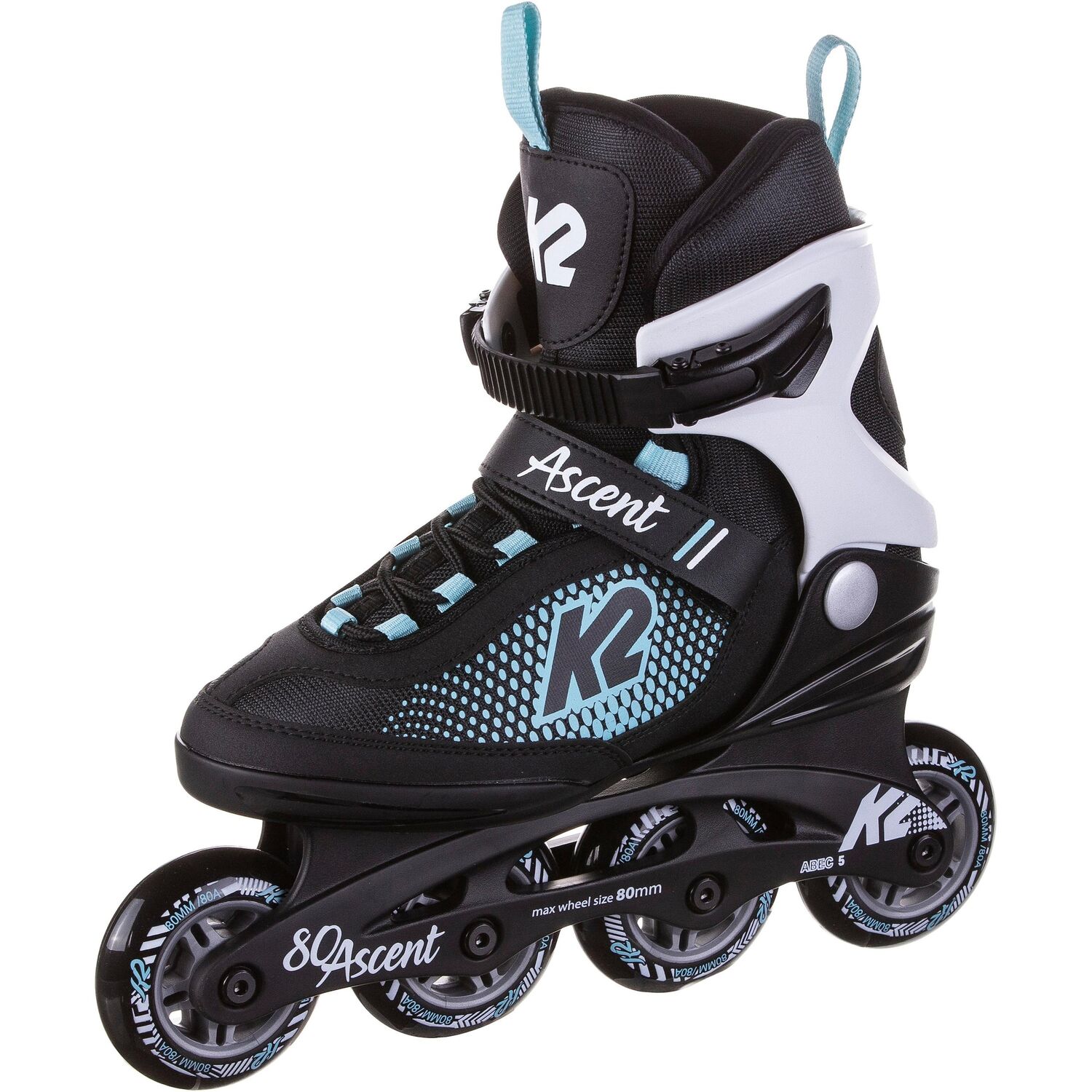 

K2 Роликовые коньки Inline 'Ascent 80' в черном цвете