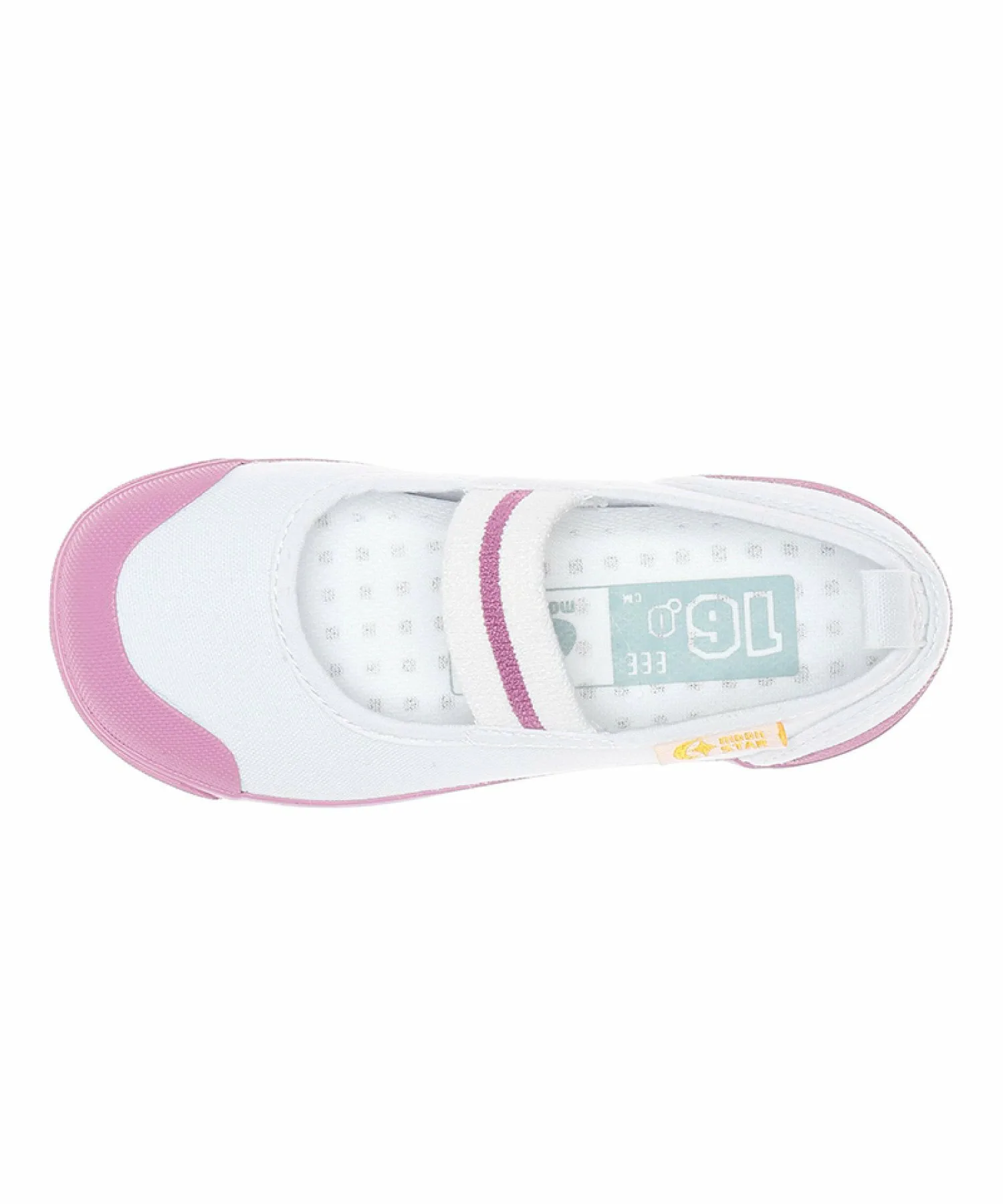 Домашние тапочки MoonStar CR ST11 3E, широкая колодка, размер 19,0-25,0 см. Carrot, pink — фото 3
