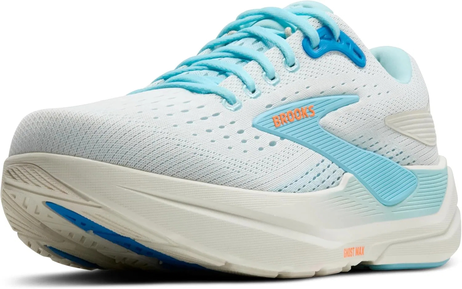 Мужские кроссовки Brooks Ghost Max 3, Bluewash Atomizer Orange