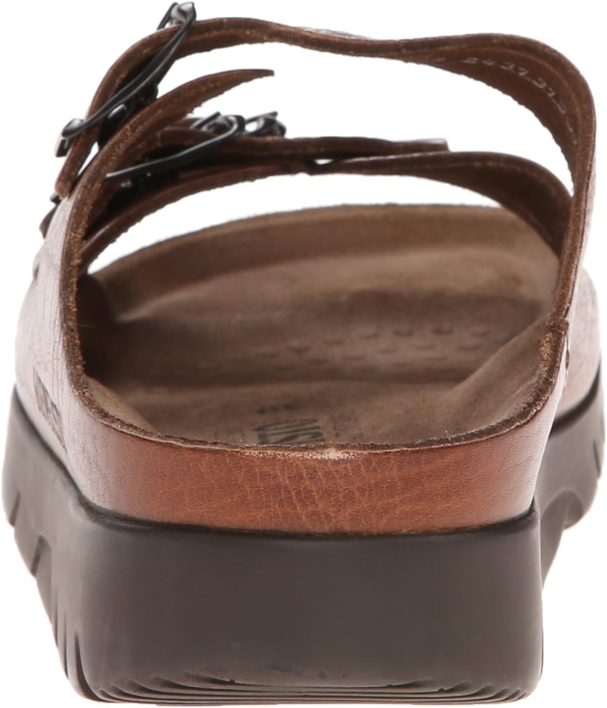 Мужские сандалии Mephisto Zach из кожи теленка цвета загара, Desert — фото 3