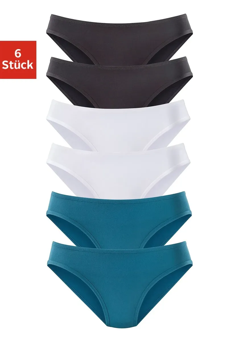 

Трусики Vivance active Jazz (6 шт.) из мягкой микрофибры, белый
