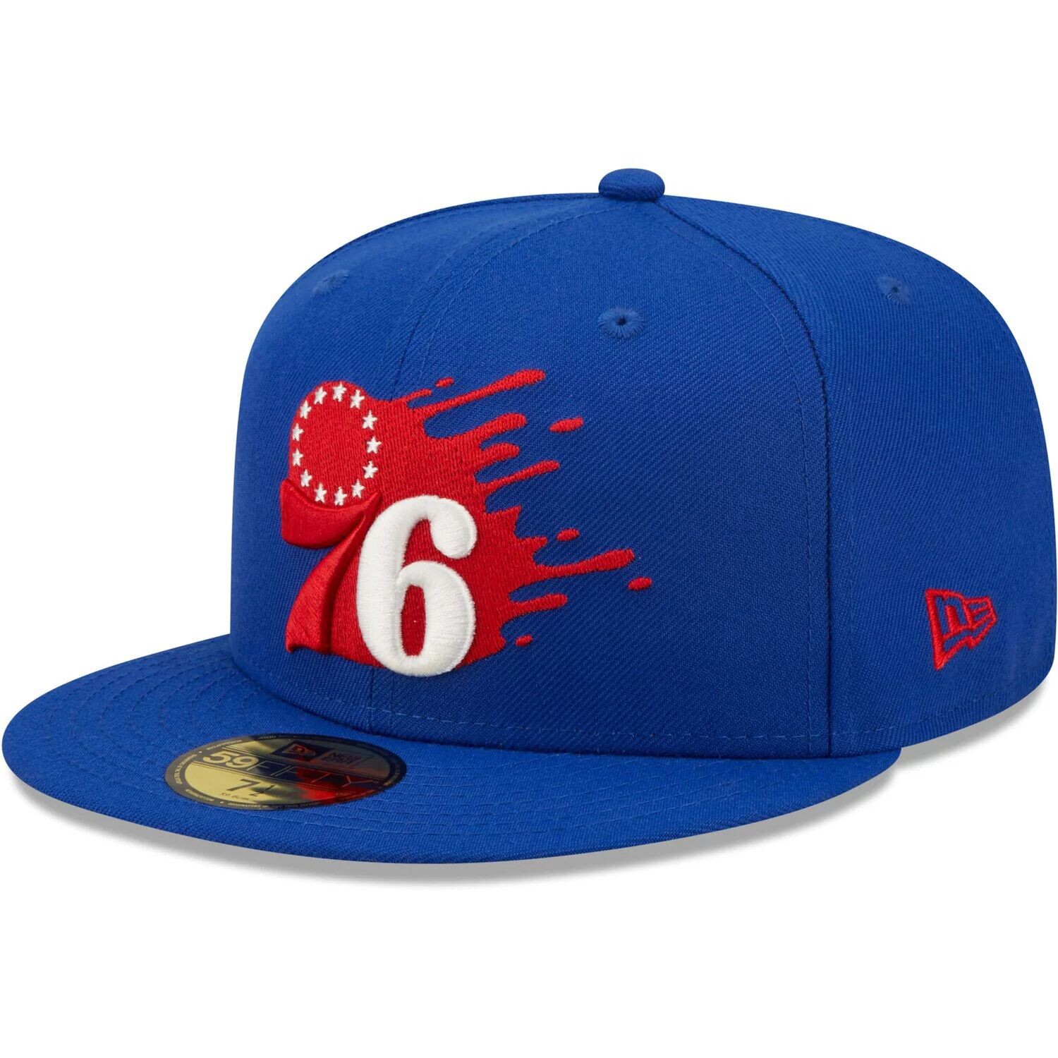 

Мужская приталенная шляпа New Era Royal Philadelphia 76ers Splatter 59FIFTY