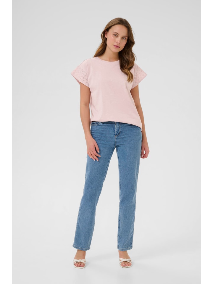 

Блузка с короткими рукавами KAclaudi Baggy fit в цвете Burnished Lilac Kaffe