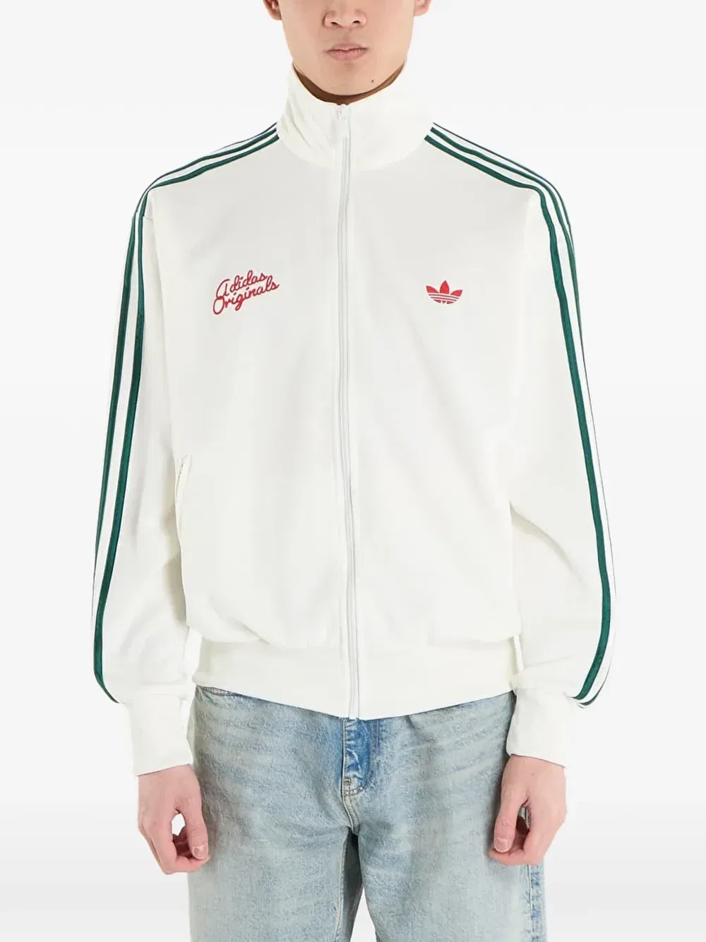 Спортивный свитшот Firebird Roses Adidas, белый