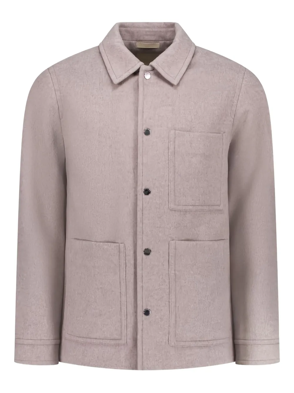 

Рубашка-куртка с накладными карманами Woolrich, нейтральный