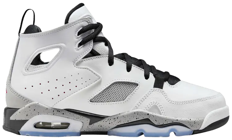 

Кроссовки Air Jordan Jordan Flight Club 91 GS 'White Metallic Silver', белый