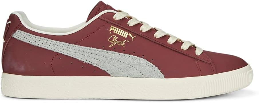 

Кроссовки PUMA Clyde Base, слоновая кость/золотой