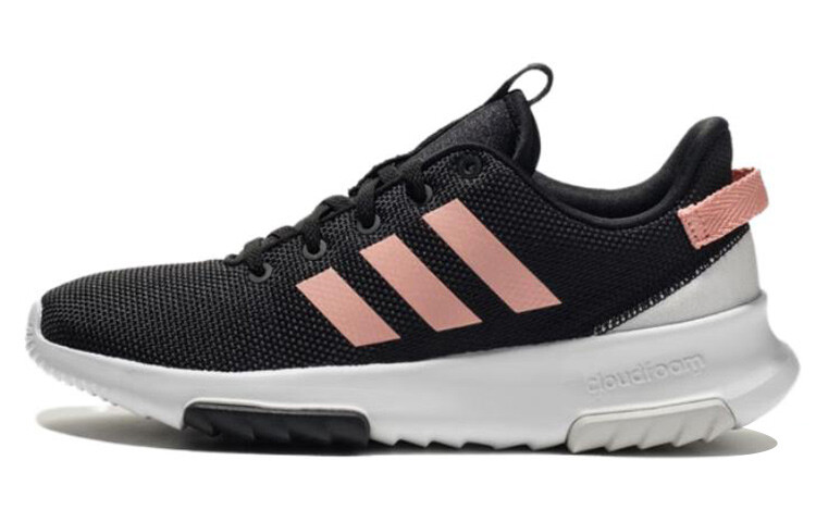 

Кроссовки женские с низким верхом, черные/пудровые Adidas Neo