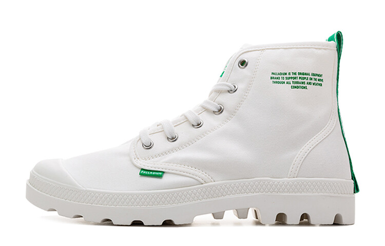 

Pampa Canvas Shoes Unisex High-top White Palladium