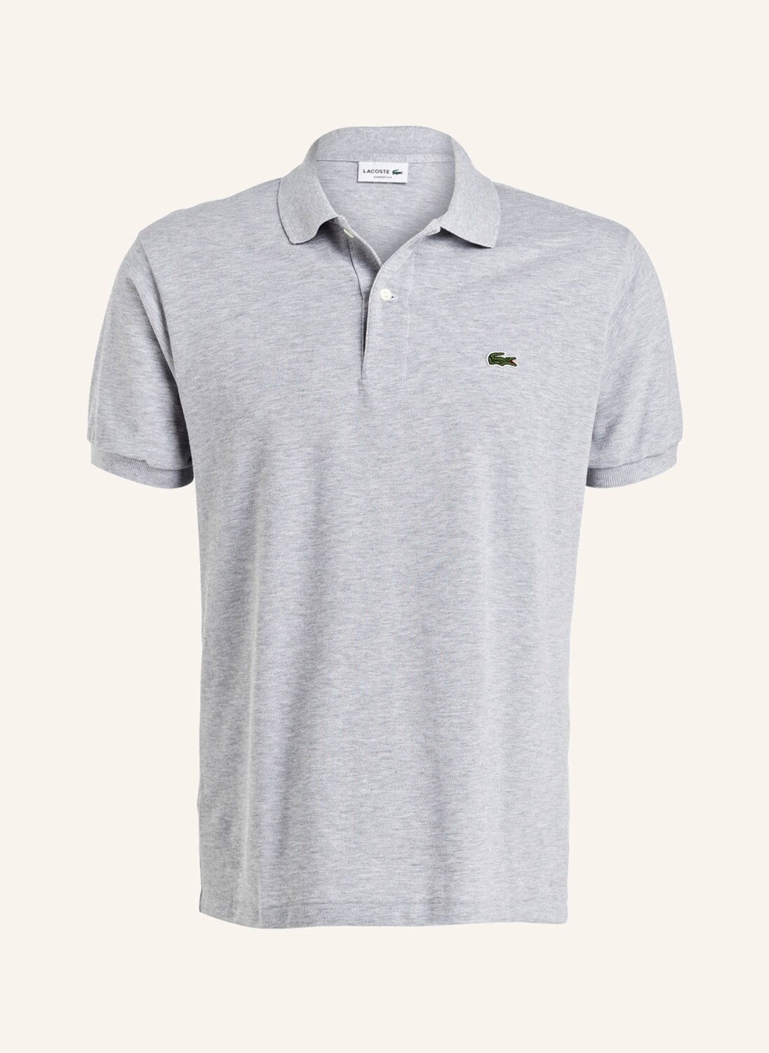

Рубашка поло LACOSTE Piqué Classic Fit, серый