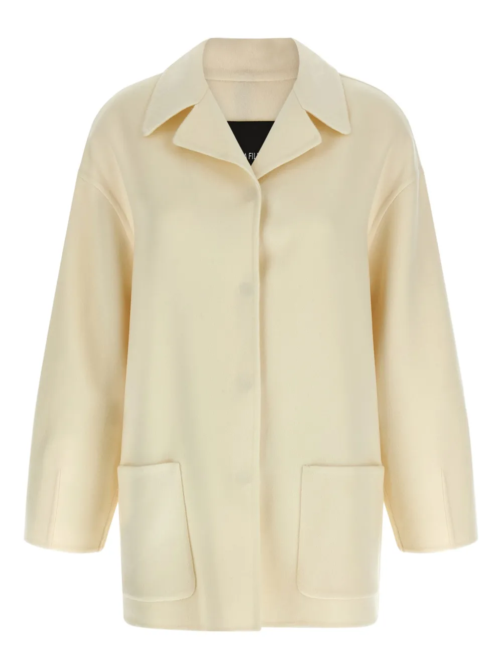 

Пальто из кашемира с накладными карманами Fabiana Filippi, нейтральный