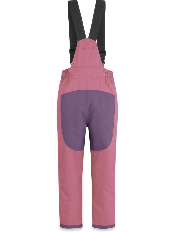 Normani Outdoor Sports Детские зимние брюки Salcha розового цвета — фото 2