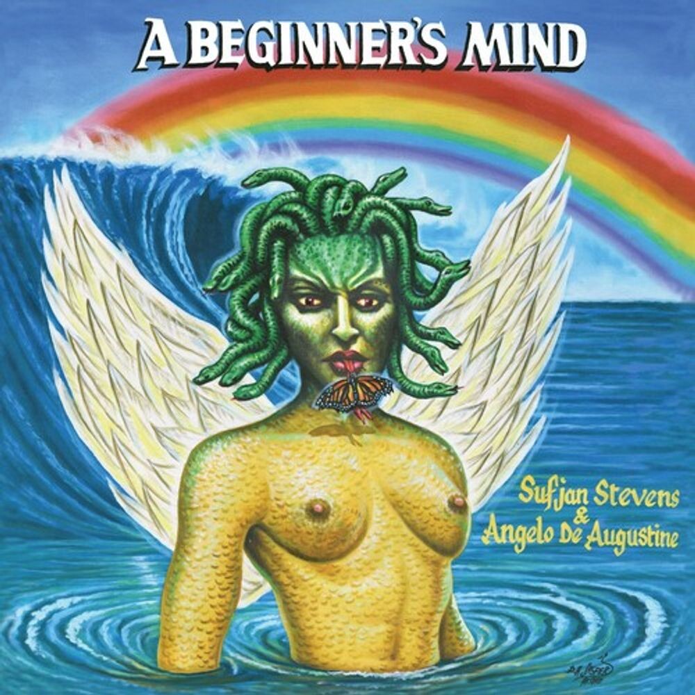 

Виниловая пластинка LP A Beginner's Mind ["Olympus Perseus Shield" Gold Vinyl] - Sufjan Stevens, Angelo De Augustine