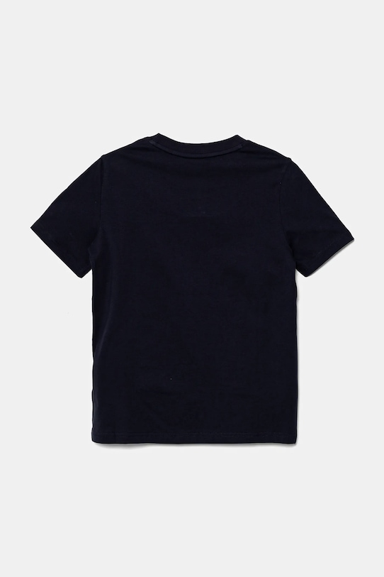 Детская хлопковая футболка ESS No. 1 Logo Tee Puma, темно-синий — фото 3
