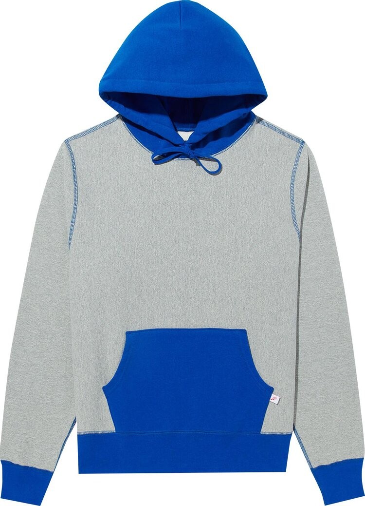 

Худи Noah Color Block 'Heather Grey/Royal', серый