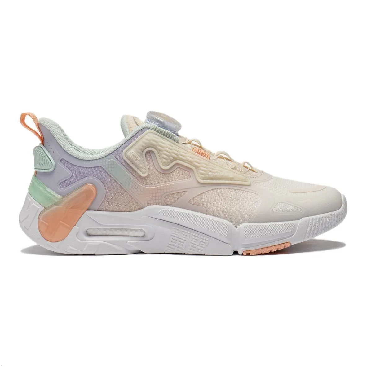 YOUNG Li-Ning YOUNG Sports Life Collection кроссовки низкие детские повседневные с амортизацией Protein Gray — фото 3