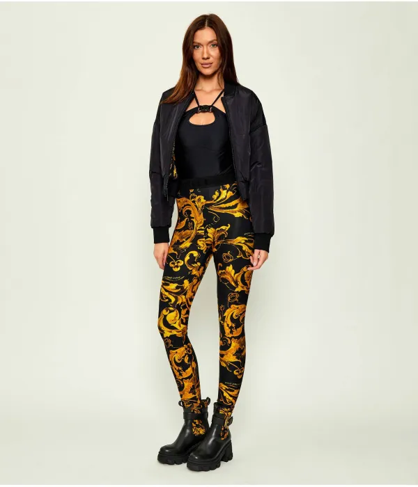 Ботильоны на широком каблуке Sophie, размер 84 Versace Jeans Couture, черный — фото 2