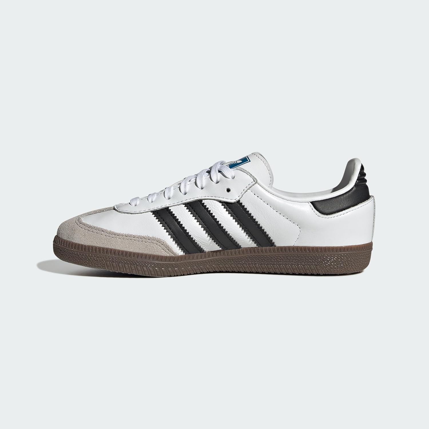 Кроссовки Adidas Samba OG для старших детей, белый — фото 2