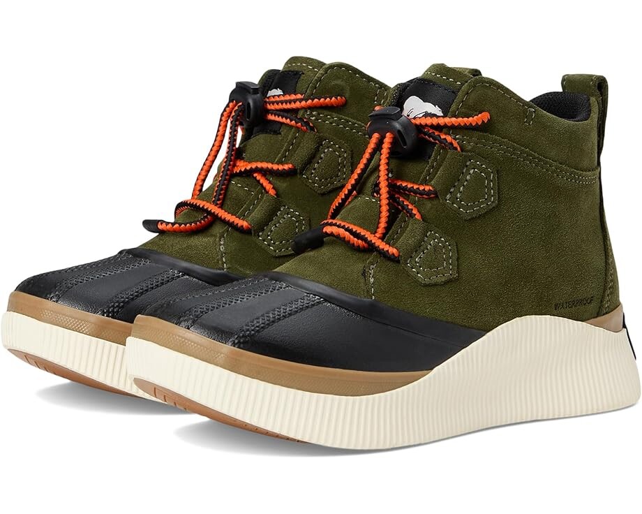 

Ботинки SOREL Kids Out N About IV Classic WP, цвет Utility Green/Black