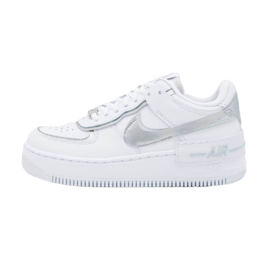 

Кросcовки Nike Air Force 1 Shadow, белый/серый ДУБЛЬ