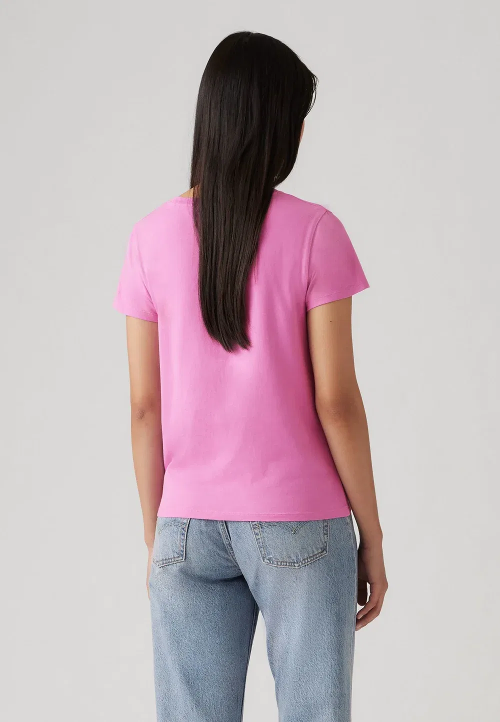 Идеальная футболка с принтом Levi'S, Pink — фото 3