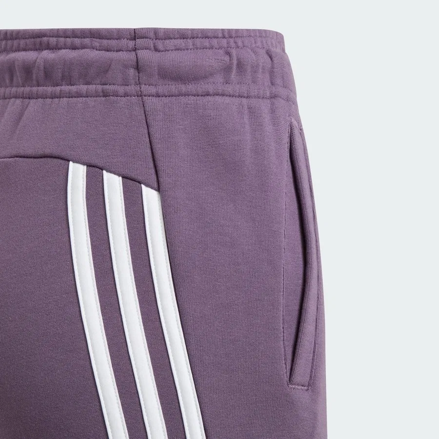 Спортивные брюки adidas Sportswear Future Icons 3-Stripes Ankle-Length, Фиолетово-белый — фото 3